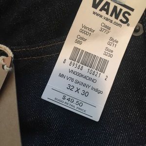 Male Vans Jeans